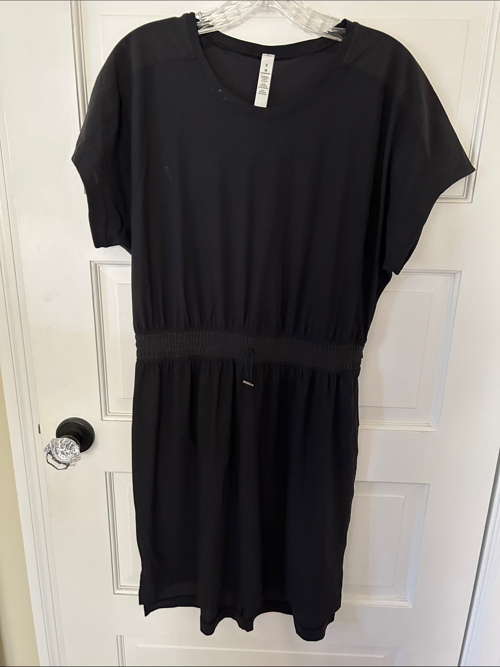 Lululemon Black Women's Drawstring Waist Dress